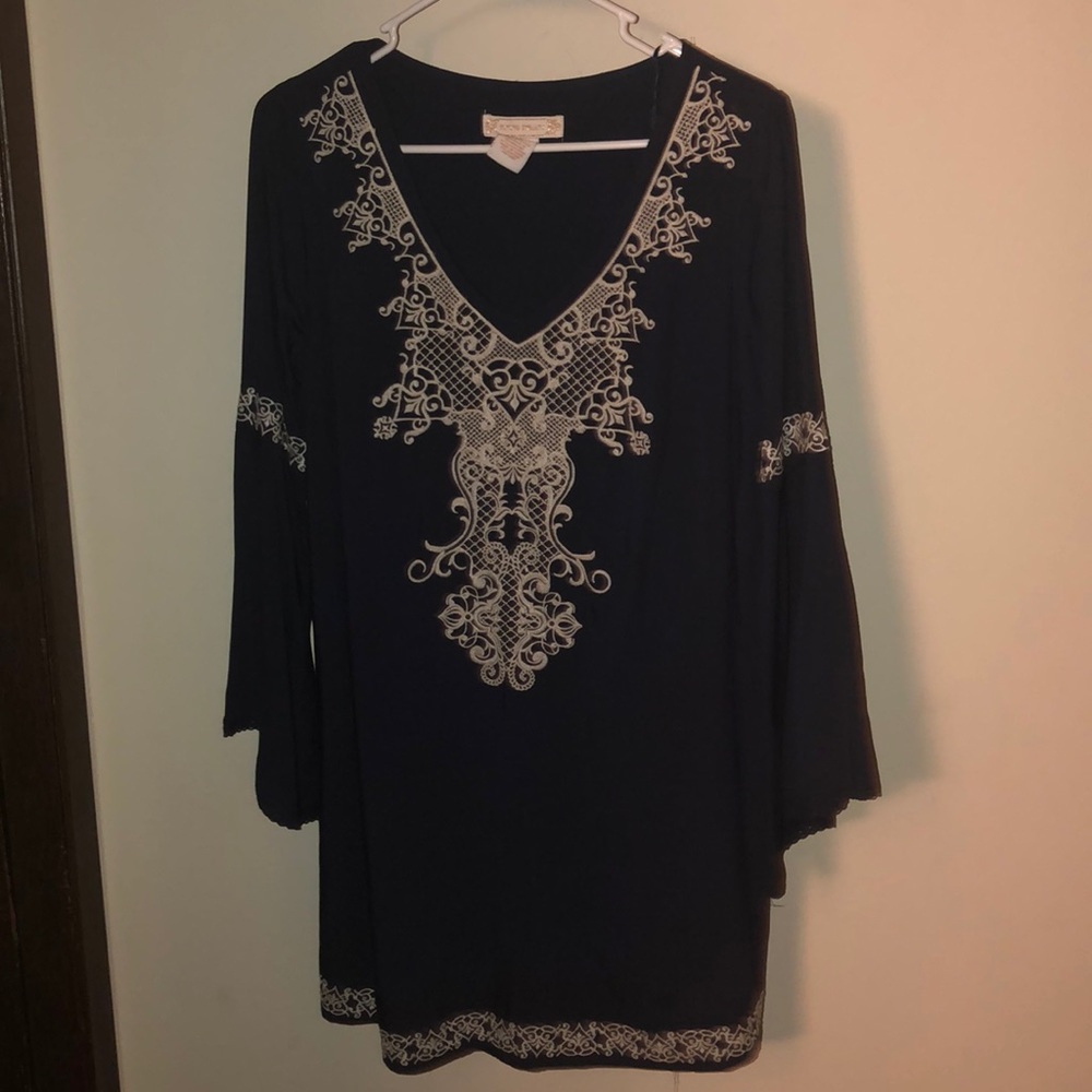 Flying tomato blue boho dress